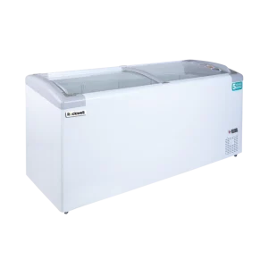 Морозильный ларь с гнутым стеклом Frostwell GFR550 ICGT